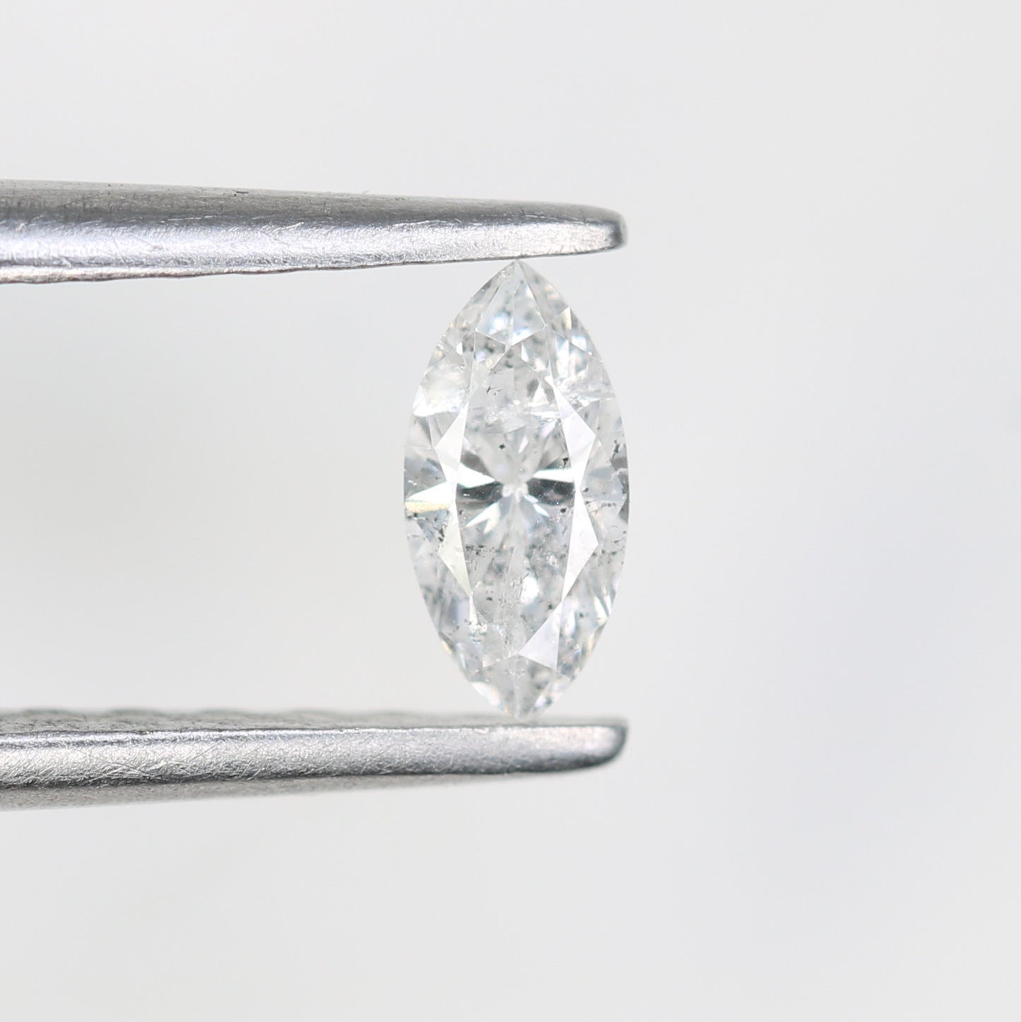 0.19 CT Marquise Cut Salt and Pepper Loose Diamond - Ideal for Engagement Rings, Necklaces, Promise Rings, Earrings, and Anniversary Gifts - JayKrishna Diamond