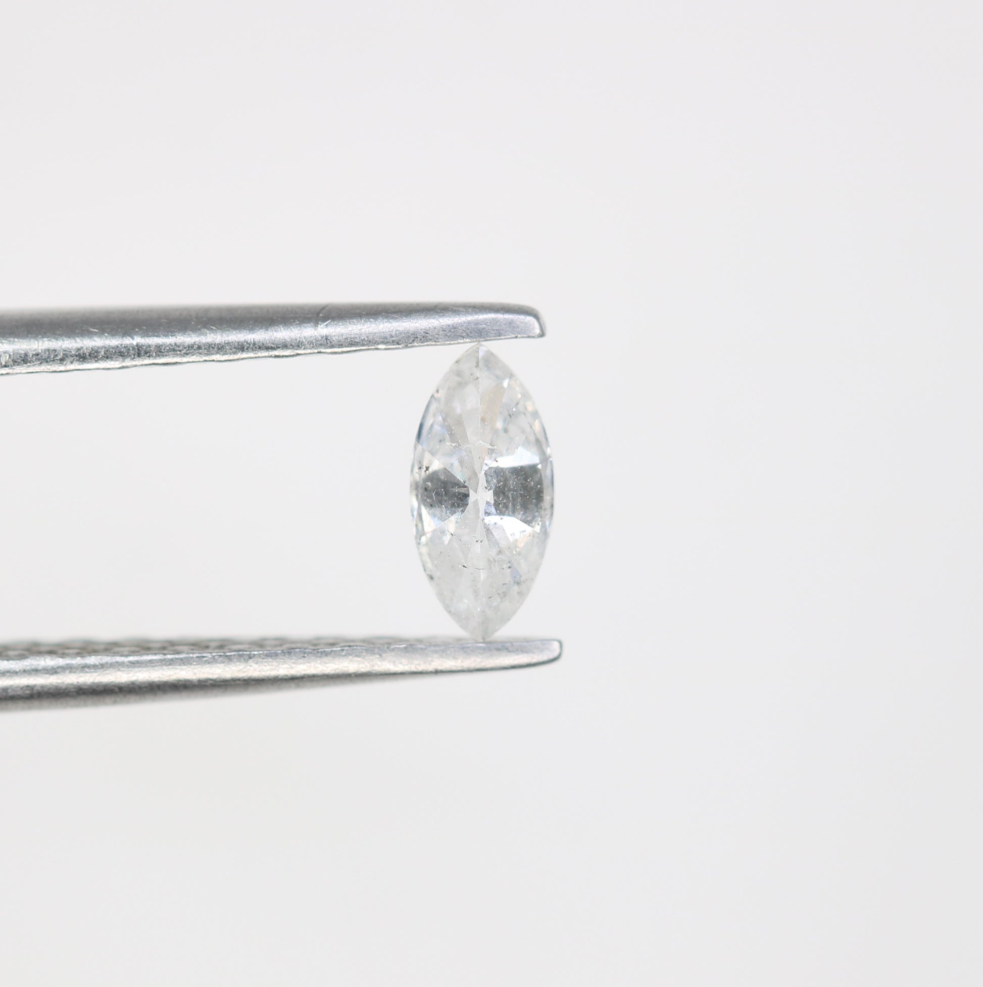 0.19 CT Marquise Cut Salt and Pepper Loose Diamond - Ideal for Engagement Rings, Necklaces, Promise Rings, Earrings, and Anniversary Gifts - JayKrishna Diamond