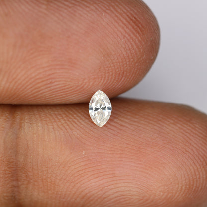0.20 CT Salt and Pepper Marquise Shape Natural Diamond – Ideal for Engagement Rings, Necklaces, Promise Rings, Earrings & Anniversary Gifts - JayKrishna Diamond