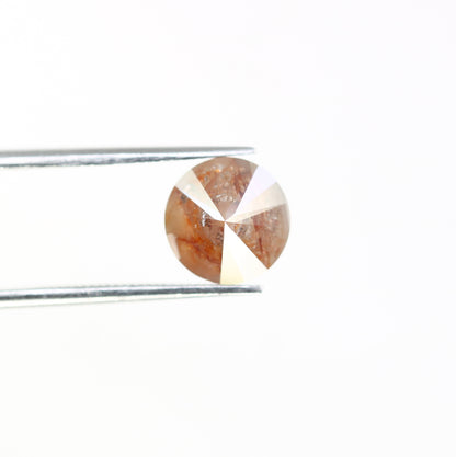 2.90 CT 8.20 MM Round Brilliant Cut Fancy Red Diamond For Engagement Ring with Certification - JayKrishna Diamond