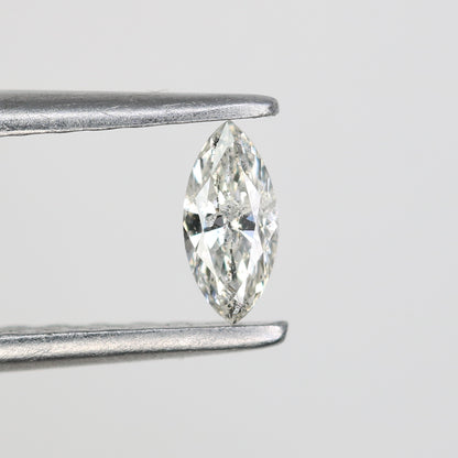 0.15 CT Marquise Shape Salt and Pepper Natural Diamond – Ideal for Engagement Rings and Custom Jewelry - JayKrishna Diamond