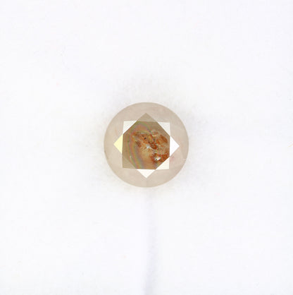 2.37 CT Natural Grey Round Brilliant Cut 7.70 MM Loose Diamond For Wedding Ring - JayKrishna Diamond