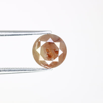 2.03 CT 7.50 MM Fancy Red Round Brilliant Cut Diamond For Promise Ring - JayKrishna Diamond