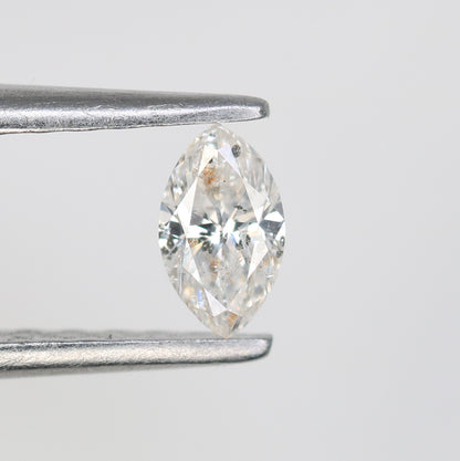 0.23 CT White Marquise Cut Diamond – Perfect for Engagement Rings - JayKrishna Diamond