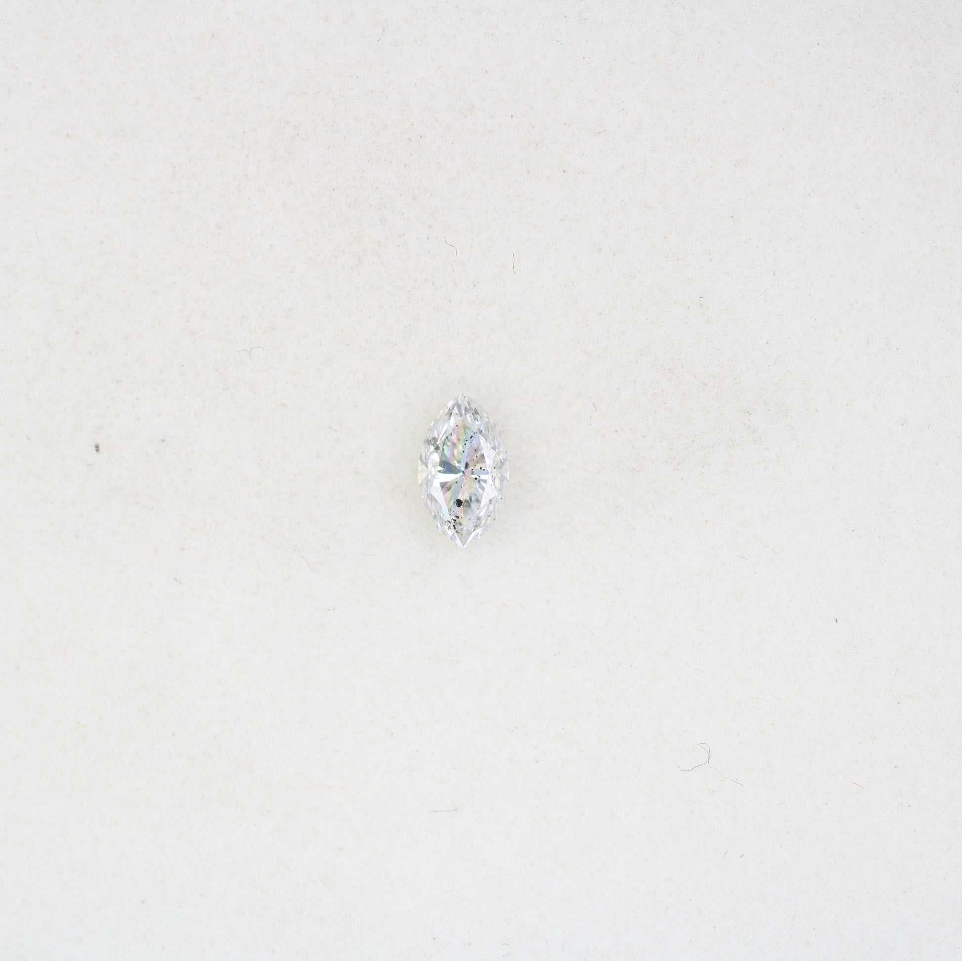 0.19 CT Marquise Shape Salt and Pepper Natural Diamond - Ideal for Engagement Rings, Necklaces, Promise Rings, Earrings, and Anniversary Gifts - JayKrishna Diamond