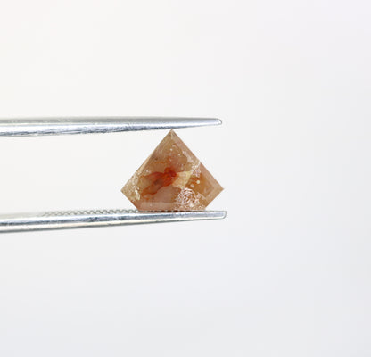 1.51 CT Diamond Cut Red Diamond For Engagement Ring - JayKrishna Diamond