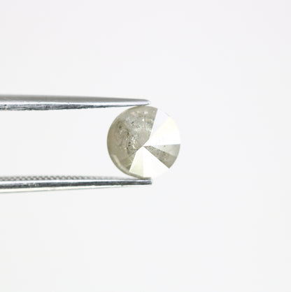 1.52 CT 6.70 MM Loose Grey Round Brilliant Cut Diamond For Engagement Ring - JayKrishna Diamond