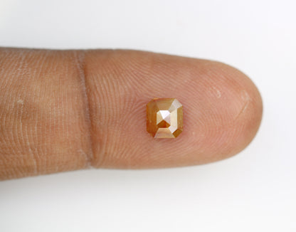 1.14 CT Reddish Emerald Shape Diamond For Engagement Ring - JayKrishna Diamond