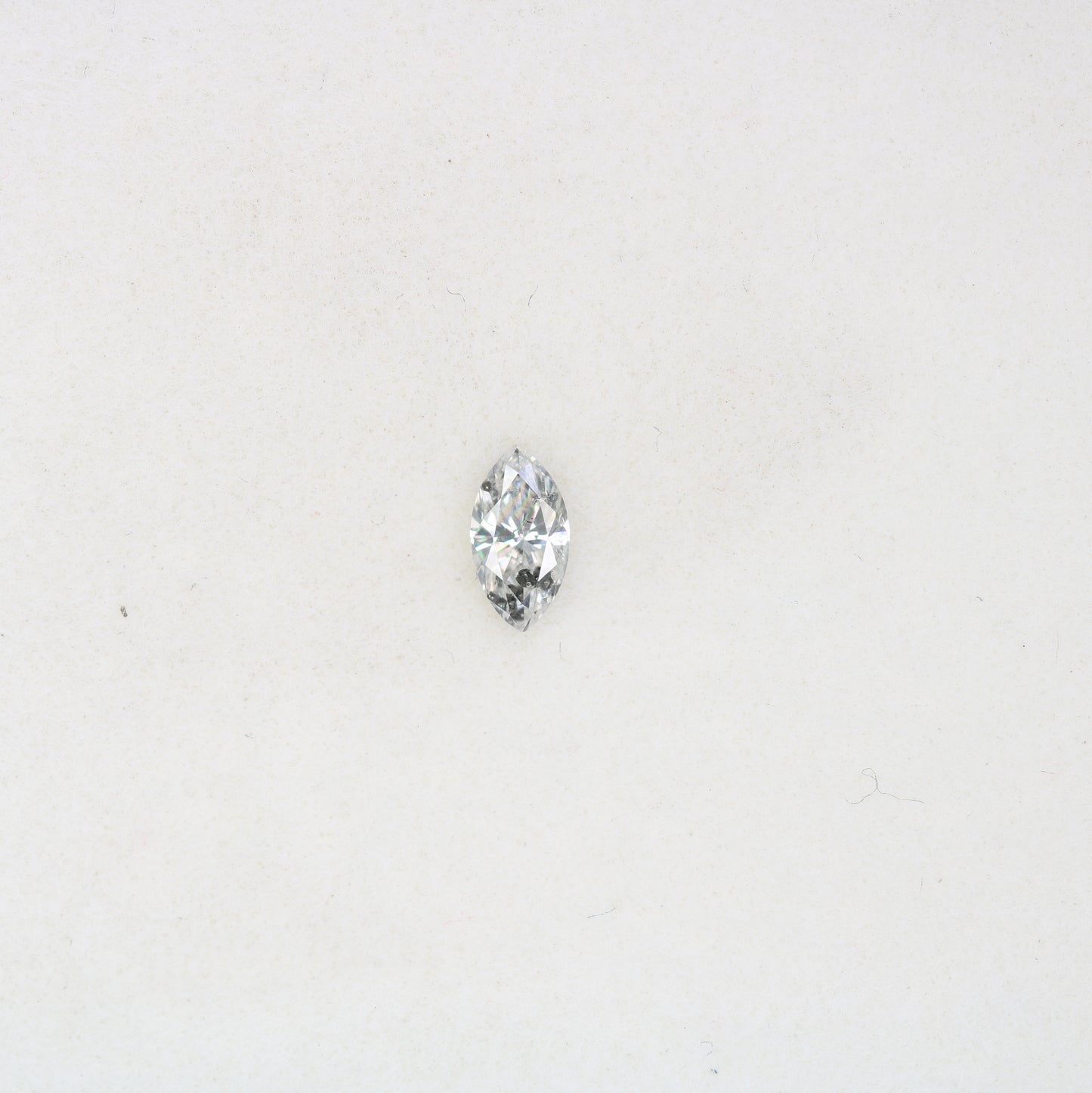 0.19 CT Natural Marquise Shape Salt and Pepper Diamond - Perfect for Engagement Rings, Necklaces, Promise Rings, Earrings, and Anniversary Gifts - JayKrishna Diamond
