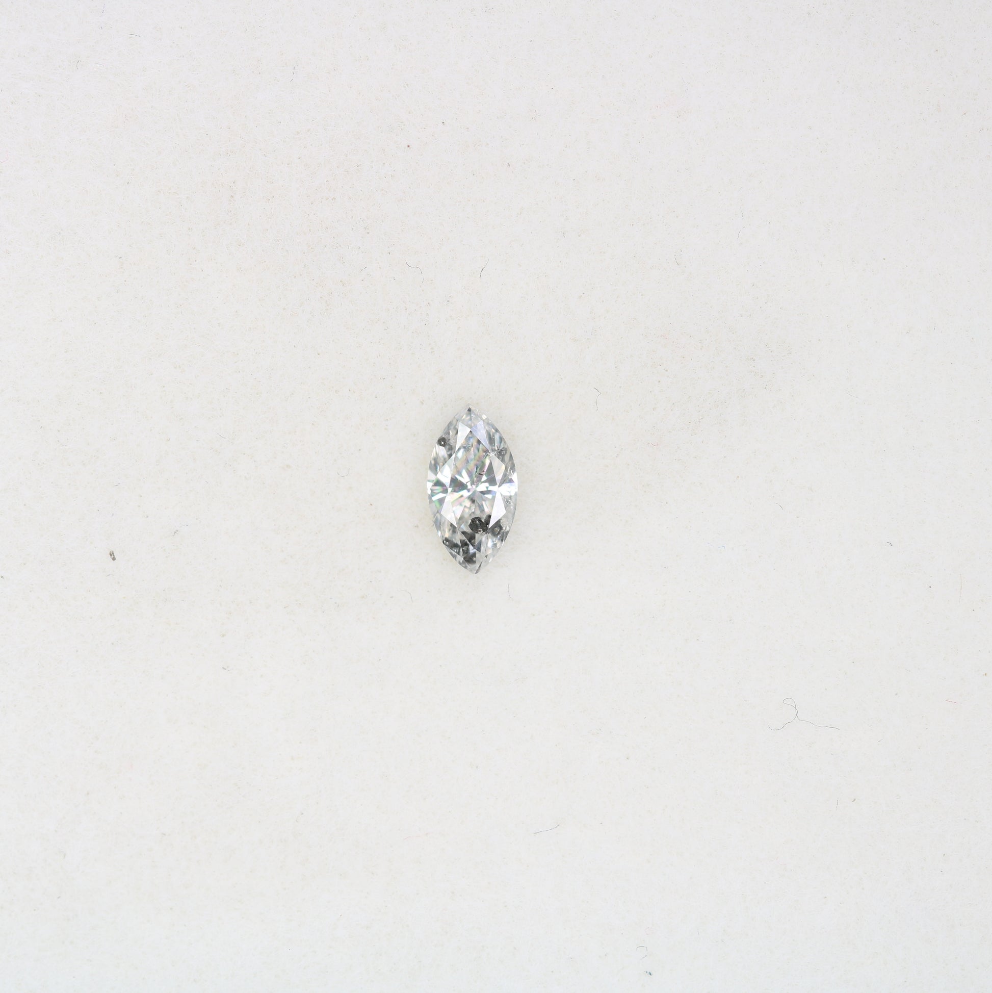 0.19 CT Natural Marquise Shape Salt and Pepper Diamond - Perfect for Engagement Rings, Necklaces, Promise Rings, Earrings, and Anniversary Gifts - JayKrishna Diamond