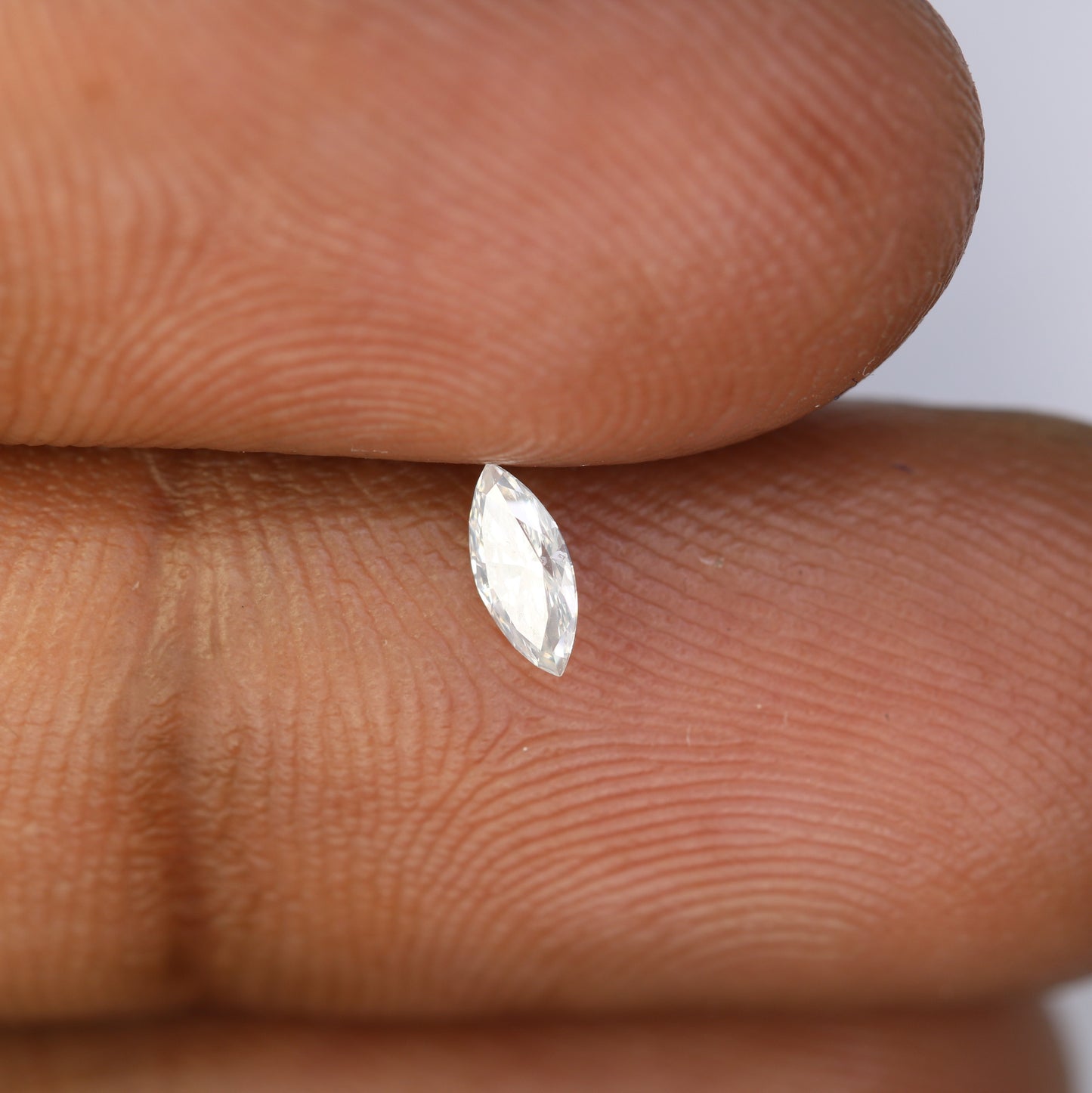 0.17 CT Marquise Shape White Salt and Pepper Loose Diamond - Ideal for Engagement Rings, Necklaces, Earrings, and Custom Jewelry - JayKrishna Diamond