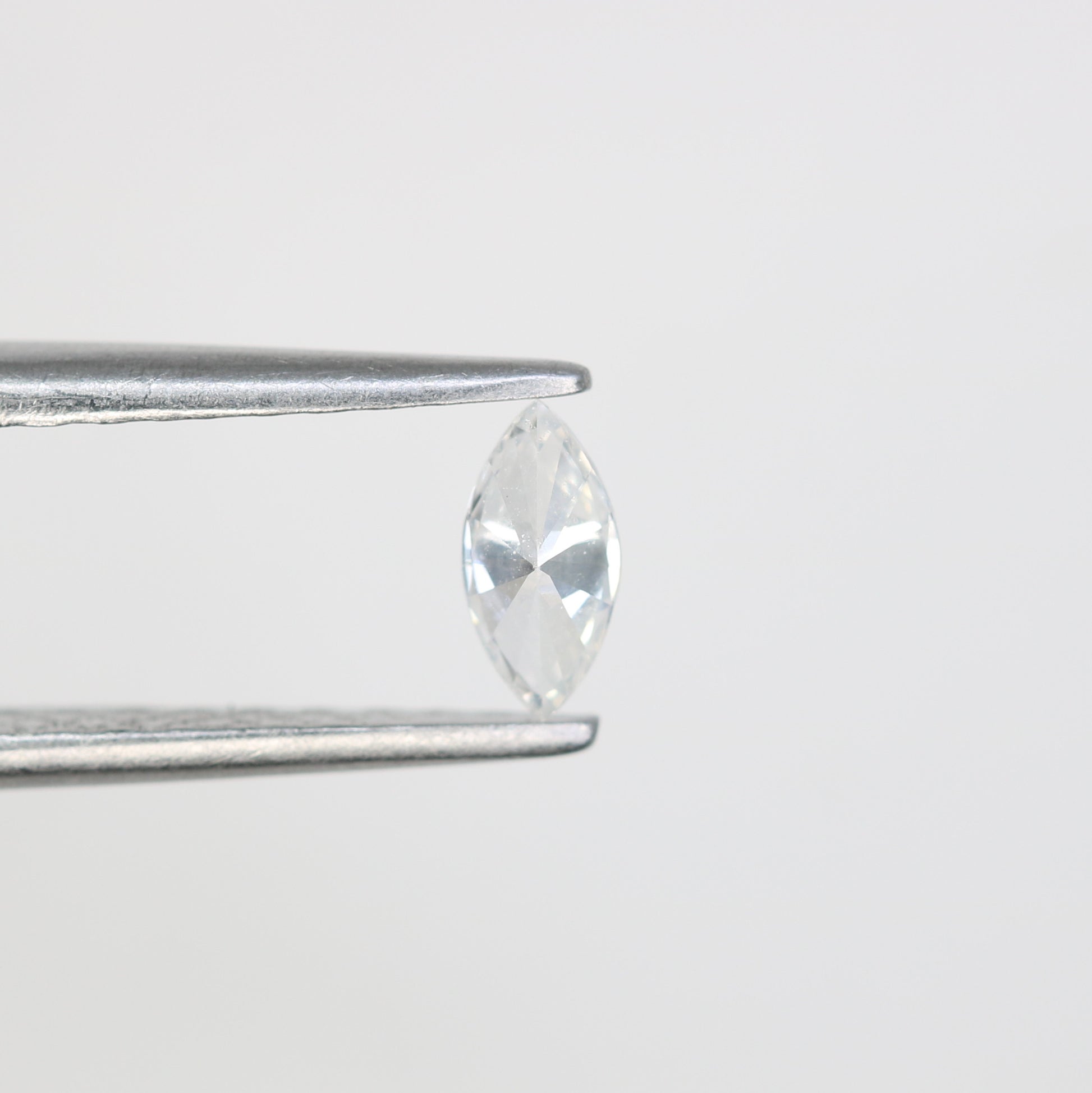 0.17 CT Marquise Shape White Salt and Pepper Loose Diamond - Ideal for Engagement Rings, Necklaces, Earrings, and Custom Jewelry - JayKrishna Diamond