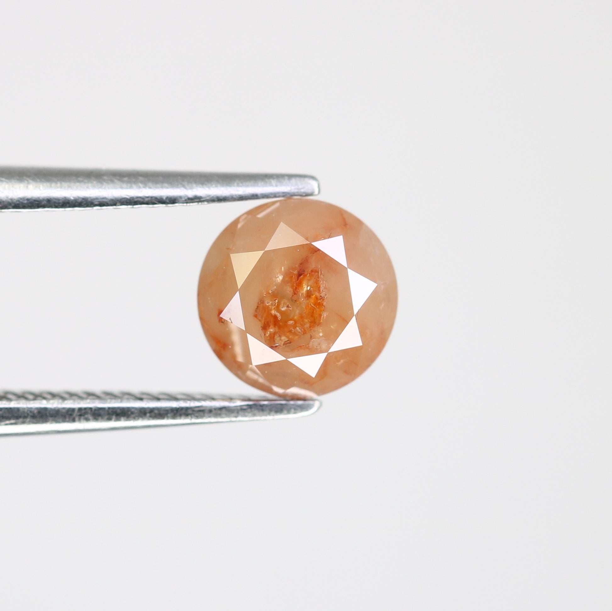 1.04 CT Fancy Red 5.90 MM Polished Round Brilliant Cut Diamond For Proposal Ring - JayKrishna Diamond