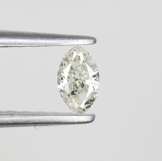 0.19 CT Salt and Pepper Marquise Diamond – Perfect for Engagement Rings, Necklaces, Promise Rings, Earrings & Anniversary Bracelet Gifts - JayKrishna Diamond