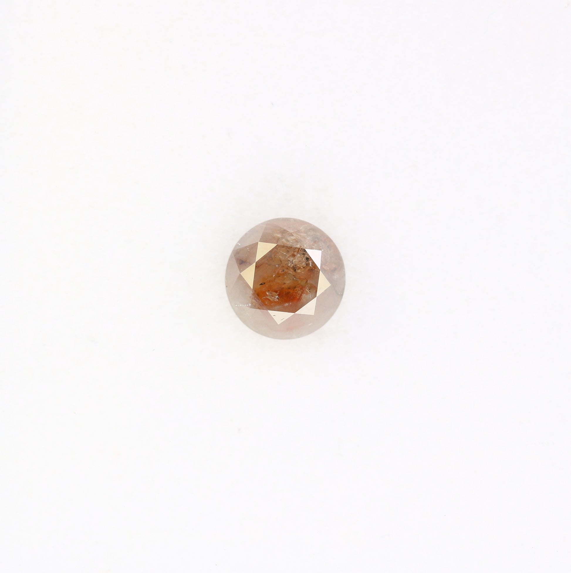 1.06 CT Fancy Red 5.90 MM Polished Round Brilliant Cut Diamond For Promise Ring - JayKrishna Diamond