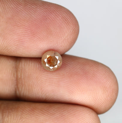 1.06 CT Fancy Red 5.90 MM Polished Round Brilliant Cut Diamond For Promise Ring - JayKrishna Diamond