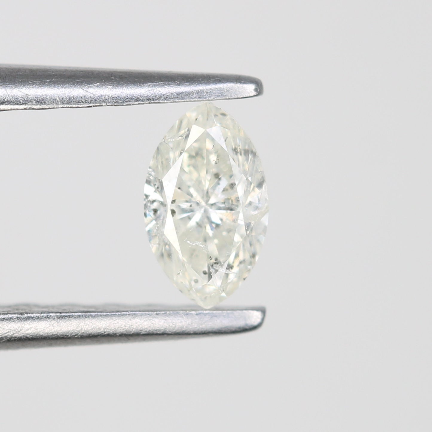 0.25 CT Salt and Pepper Marquise Shape Natural Diamond – Ideal for Engagement Rings | Unique Marquise Cut Diamond - JayKrishna Diamond