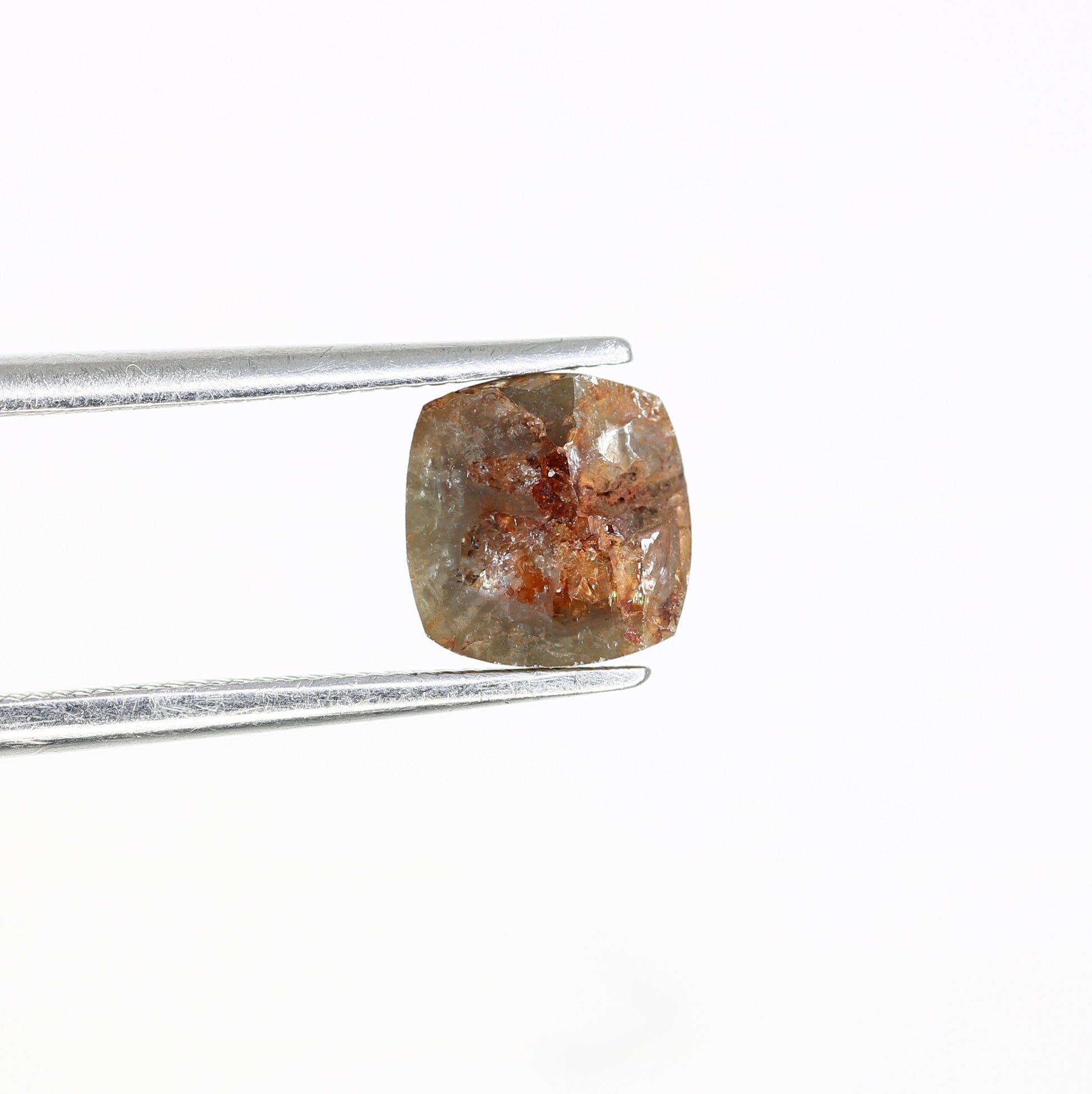 1.59 CT Brown Color Loose Cushion Shape 6.50 MM Diamond For Engagement Ring - JayKrishna Diamond