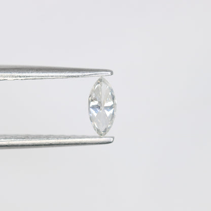 0.16 CT Loose Marquise Shape Salt and Pepper Diamond - Versatile Gemstone for Engagement Rings, Necklaces, Earrings, Bracelets, and More - JayKrishna Diamond