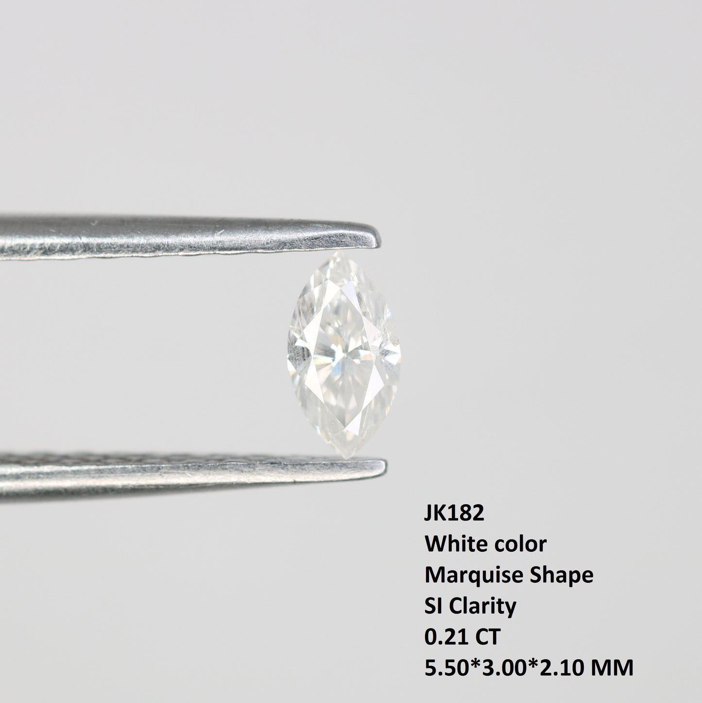 0.21 CT Marquise Shape White Loose Diamond – Perfect for Engagement Rings - JayKrishna Diamond