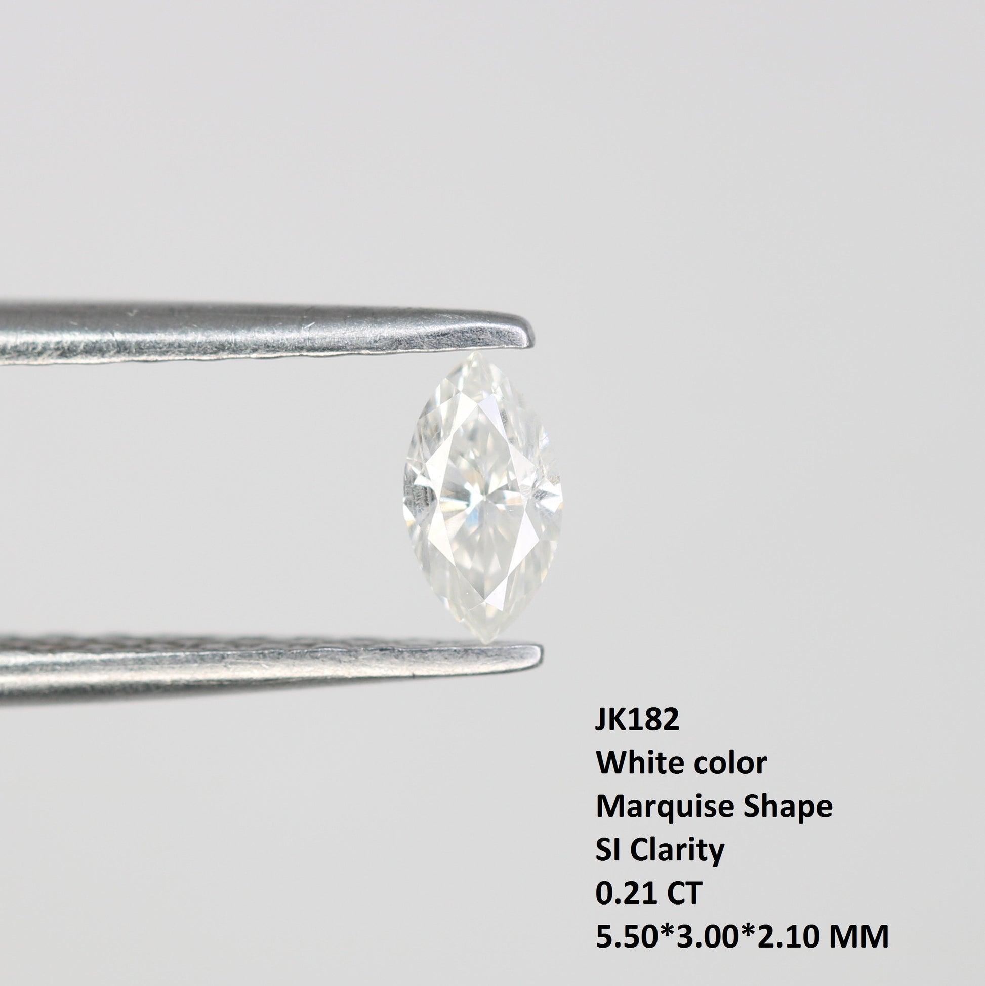 0.21 CT Marquise Shape White Loose Diamond – Perfect for Engagement Rings - JayKrishna Diamond