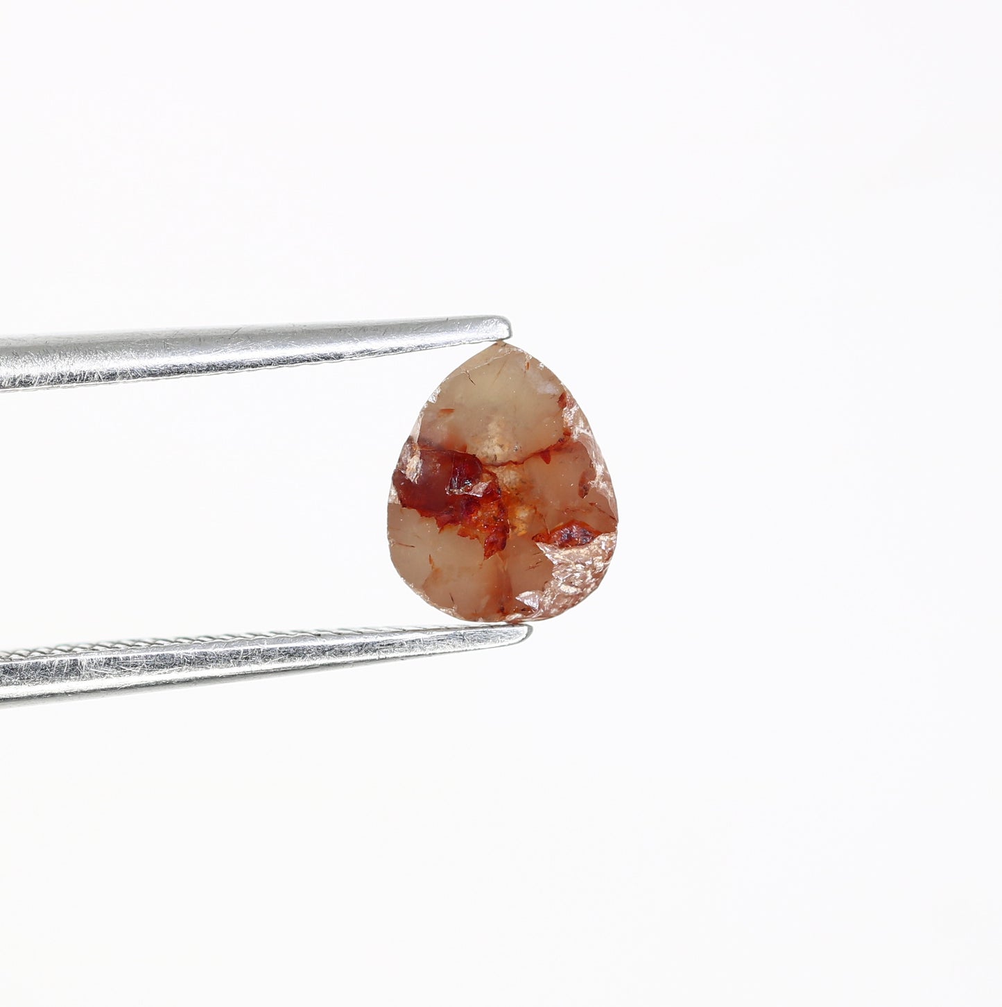 1.04 Carat Natural Loose Red Color Pear Shaped 6.80 MM Diamond For Engagement Ring - JayKrishna Diamond