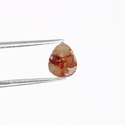 1.04 Carat Natural Loose Red Color Pear Shaped 6.80 MM Diamond For Engagement Ring - JayKrishna Diamond