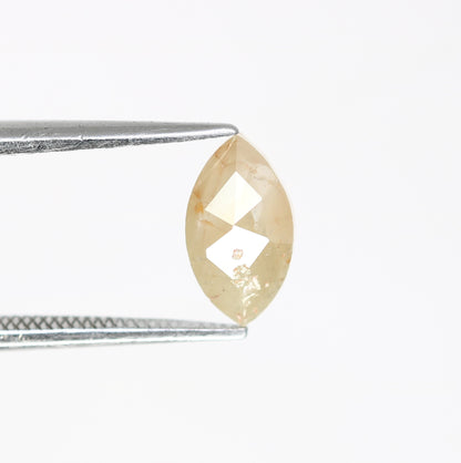 1.24 CT Marquise Shape 9.30 MM Loose Natural Grey Diamond For Engagement Ring - JayKrishna Diamond