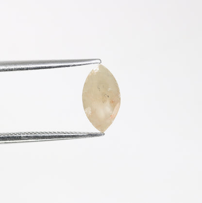 1.24 CT Marquise Shape 9.30 MM Loose Natural Grey Diamond For Engagement Ring - JayKrishna Diamond