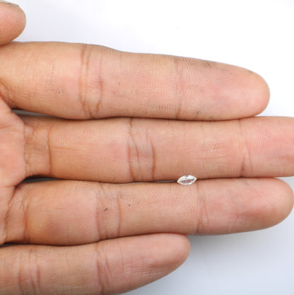 0.16 CT Marquise White Natural Diamond Loose Gemstone for Custom Engagement Rings Fine Jewelry Stones - JayKrishna Diamond