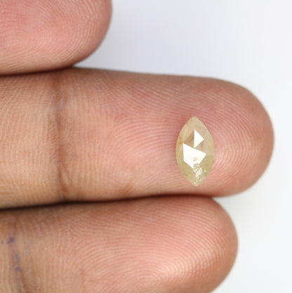 1.24 CT Marquise Shape 9.30 MM Loose Natural Grey Diamond For Engagement Ring - JayKrishna Diamond