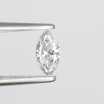 0.14 CT Pear Shape Black Natural Salt and Pepper Loose Diamond – Perfect for Custom Jewelry - JayKrishna Diamond