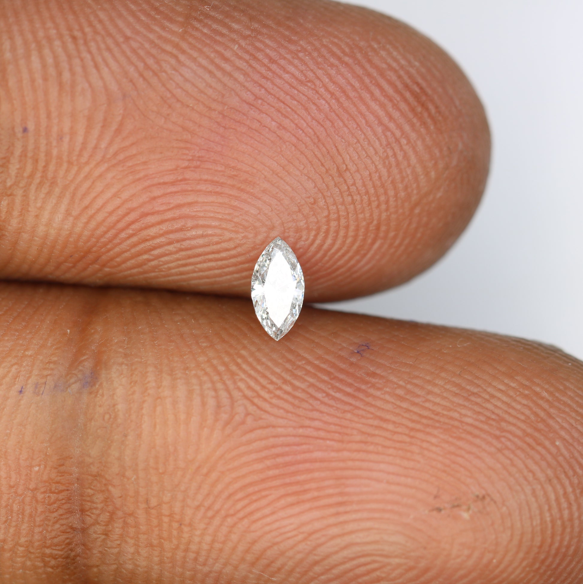 0.14 CT Pear Shape Black Natural Salt and Pepper Loose Diamond – Perfect for Custom Jewelry - JayKrishna Diamond