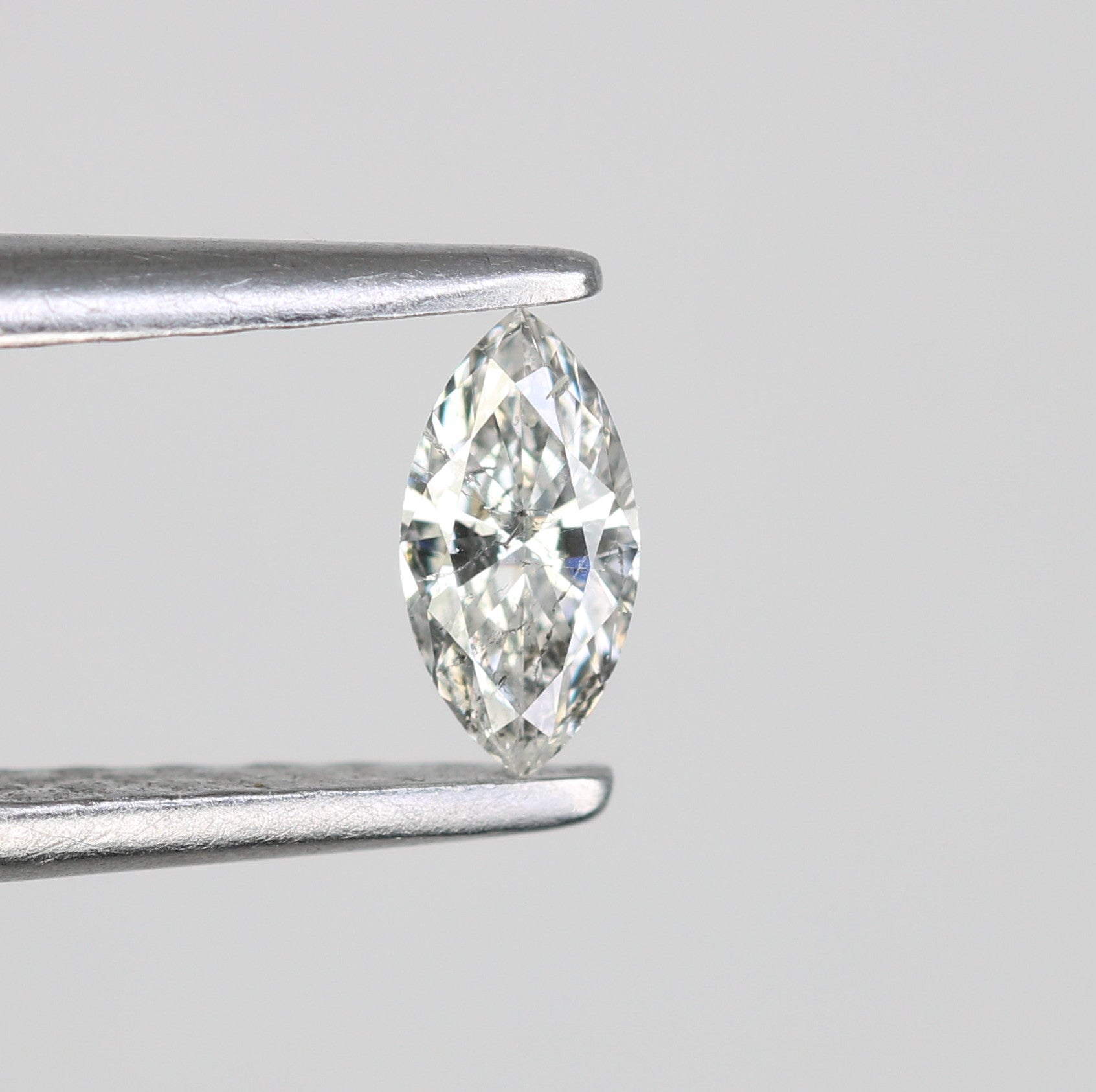 0.15 CT Salt and Pepper Marquise Cut Natural Diamond – Ideal for Engagement Rings and Custom Jewelry - JayKrishna Diamond