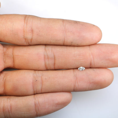 0.14 CT Marquise Shape Salt and Pepper Diamond for Engagement Rings, Custom Jewelry, and Stylish Bracelets - JayKrishna Diamond