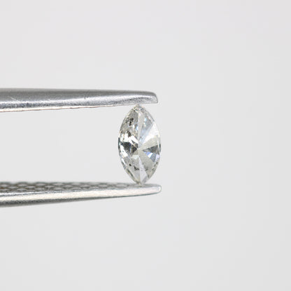 0.14 CT Marquise Shape Salt and Pepper Diamond for Engagement Rings, Custom Jewelry, and Stylish Bracelets - JayKrishna Diamond