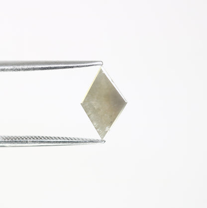 0.94 CT 10.80 MM Kite Shaped Loose Natural Grey Diamond For Designer Jewelry - JayKrishna Diamond