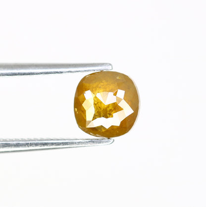 0.67 Carat 5.70 MM Loose Fancy Yellow Cushion Shaped Diamond for Promise Ring - Unique Gemstone for Custom Jewelry Designs - JayKrishna Diamond
