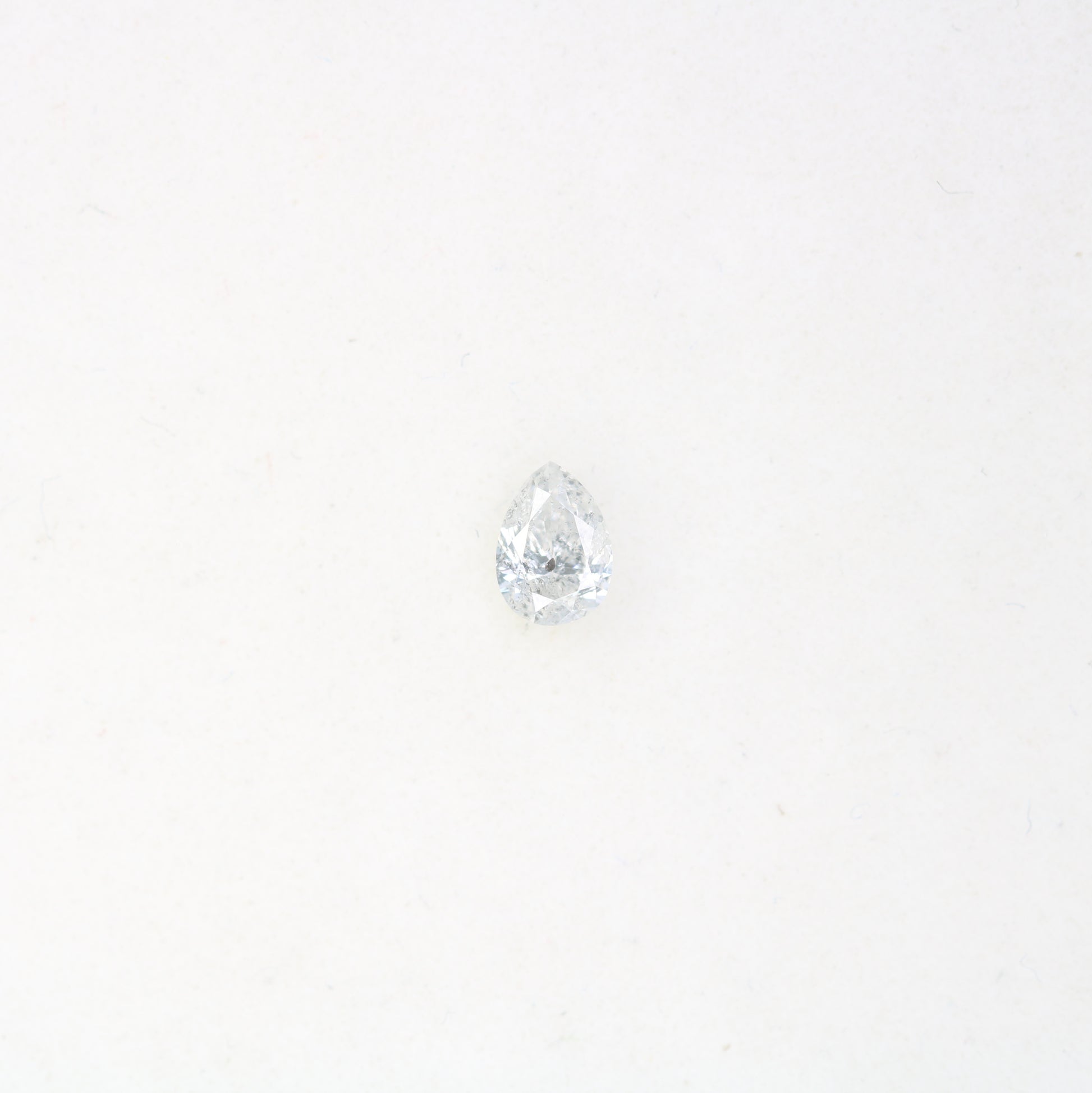 0.23 CT Pear Shape Salt and Pepper Diamond – Ideal for Engagement Rings - JayKrishna Diamond