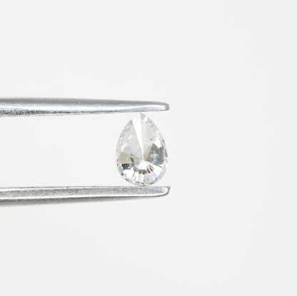 0.23 CT Pear Shape Salt and Pepper Diamond – Ideal for Engagement Rings - JayKrishna Diamond