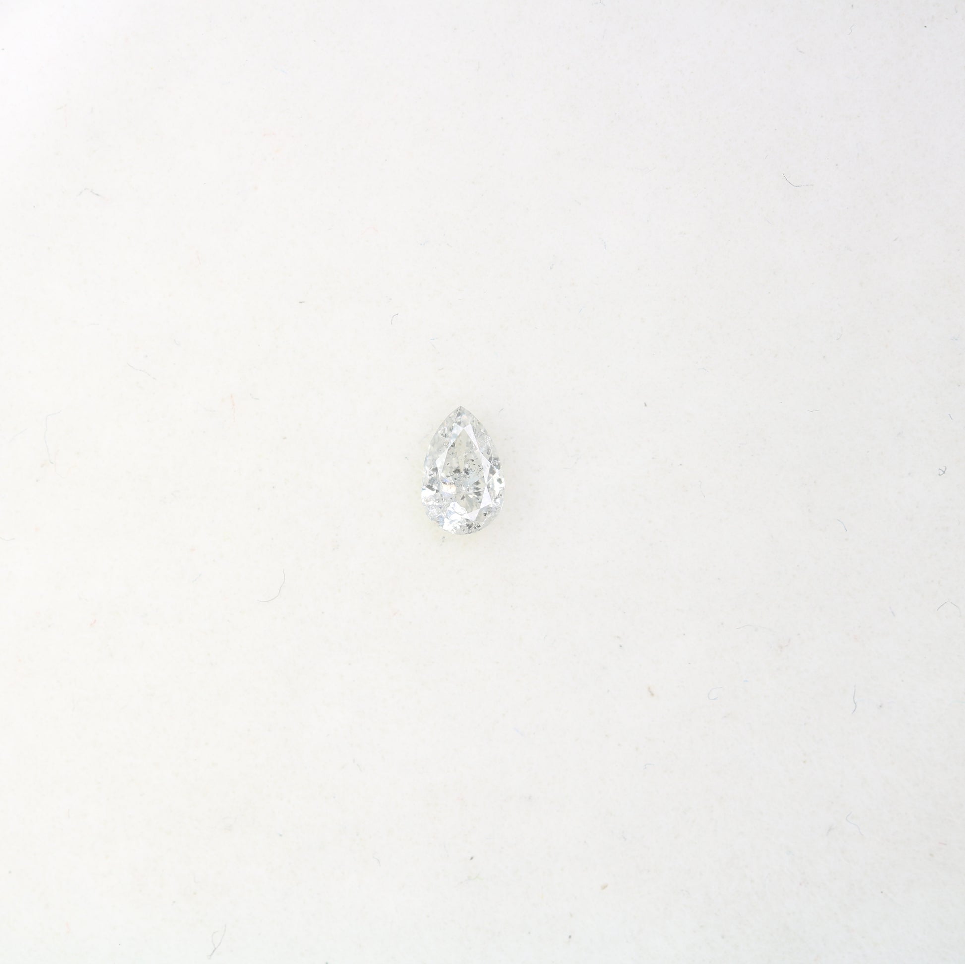 0.14 CT Natural Pear Shape Salt and Pepper Diamond for Engagement Rings, Custom Jewelry, and Stylish Bracelets - JayKrishna Diamond