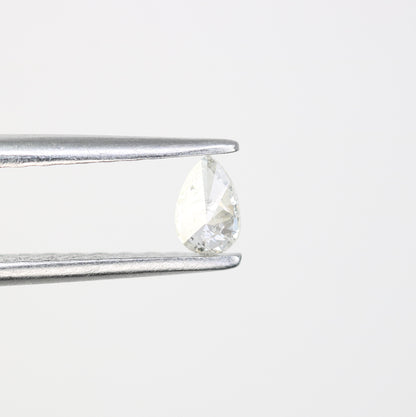 0.14 CT Natural Pear Shape Salt and Pepper Diamond for Engagement Rings, Custom Jewelry, and Stylish Bracelets - JayKrishna Diamond