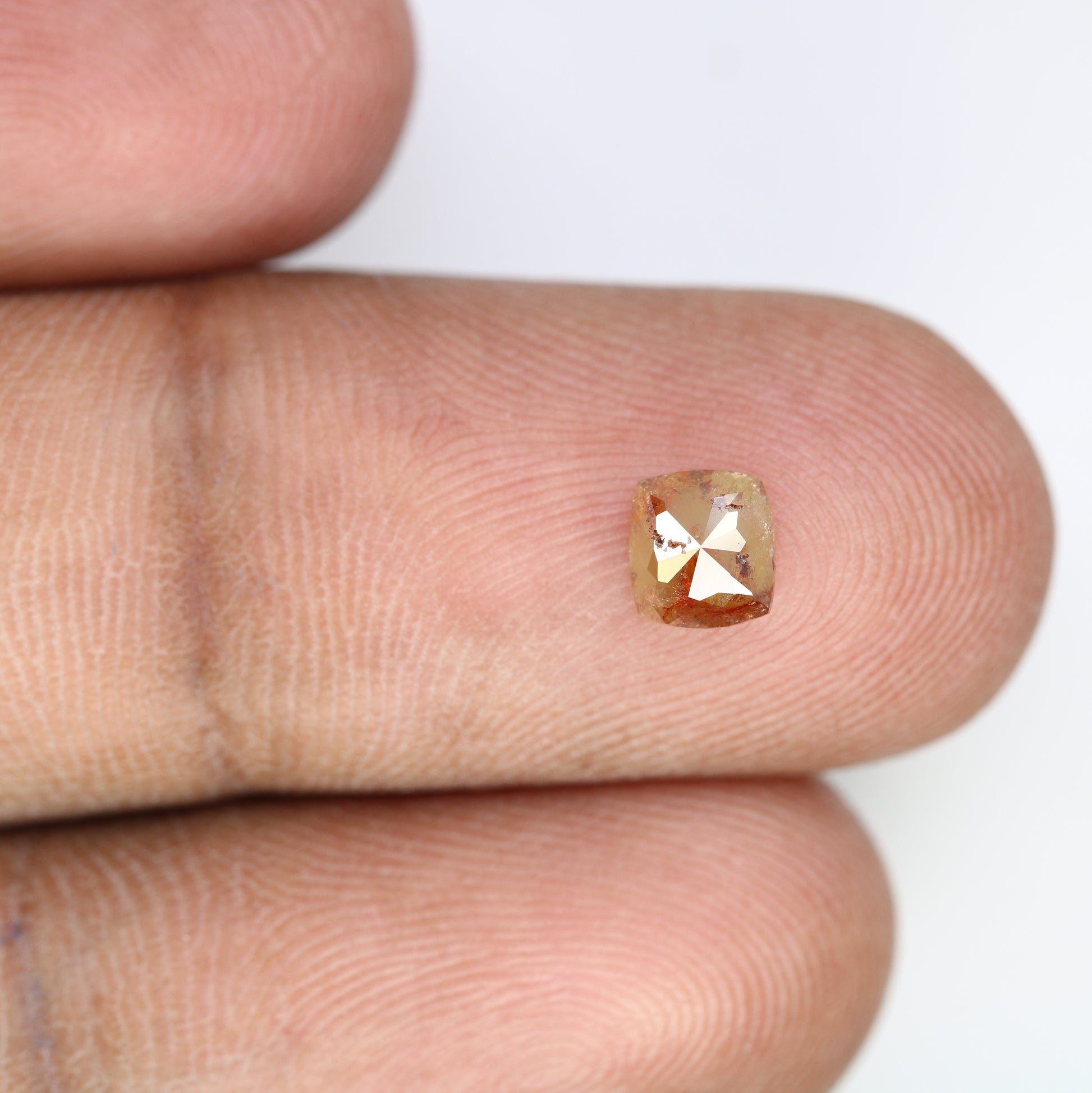 0.60 CT Unique Peach Cushion Shape Diamond (5.30 MM) for Exquisite Designer Jewelry: Elegant Gemstone Gift Idea - JayKrishna Diamond