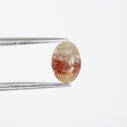 0.66 Carat Oval Shape Natural Loose Fancy Red Diamond (7.20 MM) for Promise Ring - Unique Gemstone for Custom Jewelry Designs - JayKrishna Diamond