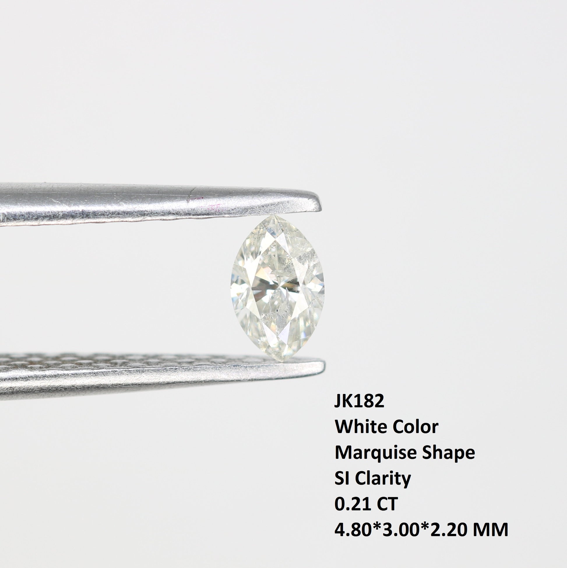 0.21 CT White Loose Marquise Cut Natural Diamond – Ideal for Engagement Rings - JayKrishna Diamond