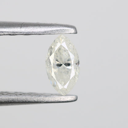 0.16 CT Marquise Cut White Natural Diamond - Perfect Loose Gemstone for Elegant Engagement Rings - JayKrishna Diamond