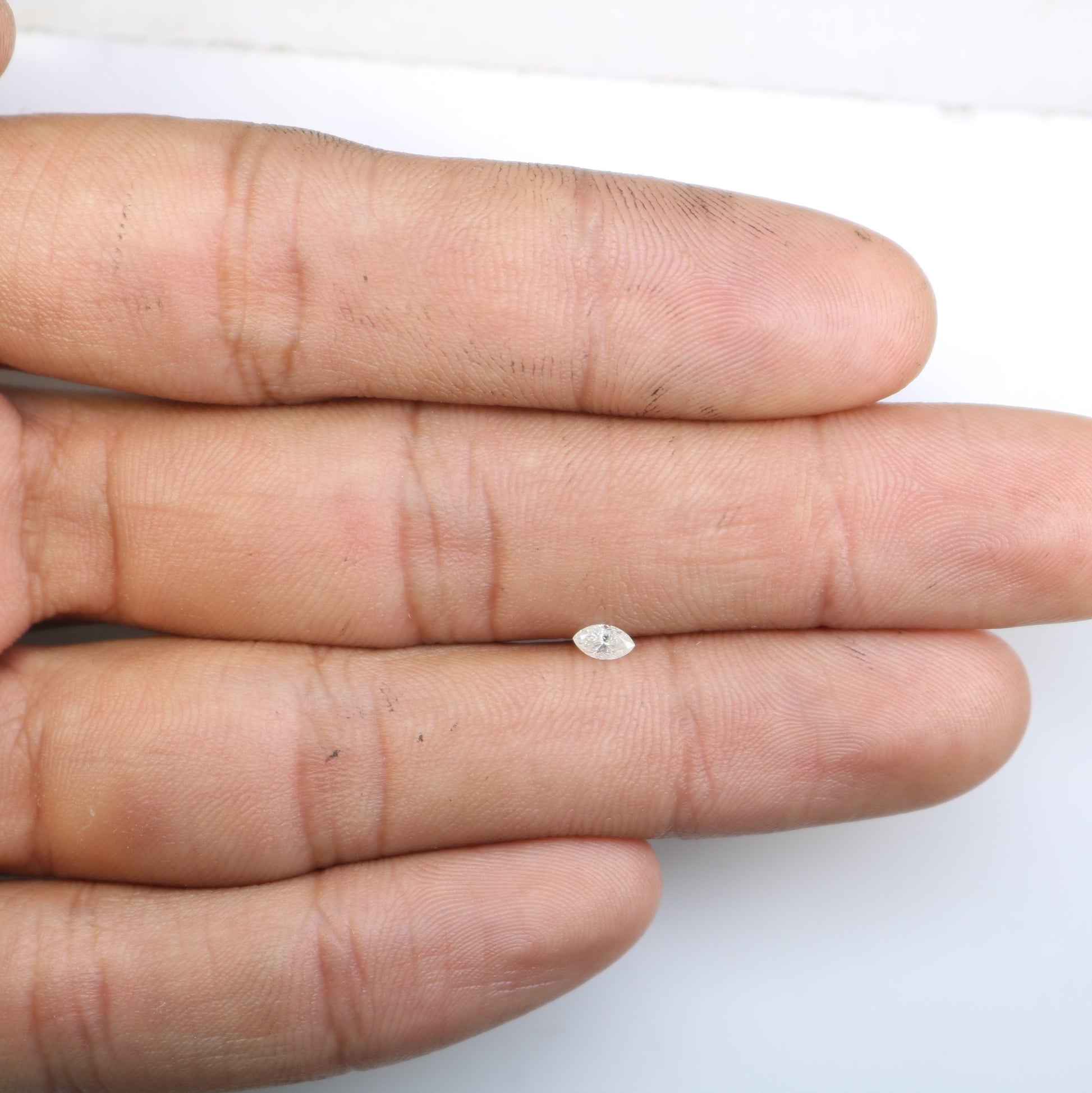 0.16 CT Marquise Cut White Natural Diamond - Perfect Loose Gemstone for Elegant Engagement Rings - JayKrishna Diamond