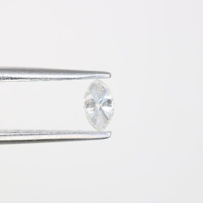 0.17 CT White Marquise Shape Loose Salt and Pepper Diamond for Engagement Rings, Custom Jewelry, and Stylish Bracelets - JayKrishna Diamond