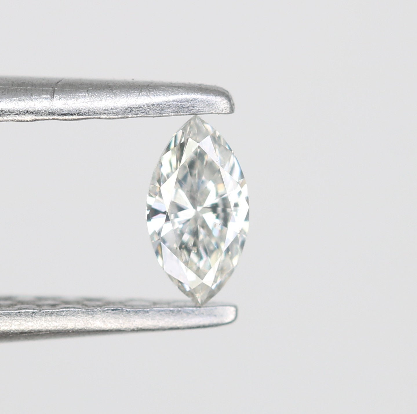 0.11 CT Marquise Shape Salt and Pepper Diamond for Engagements & Custom Jewelry - JayKrishna Diamond