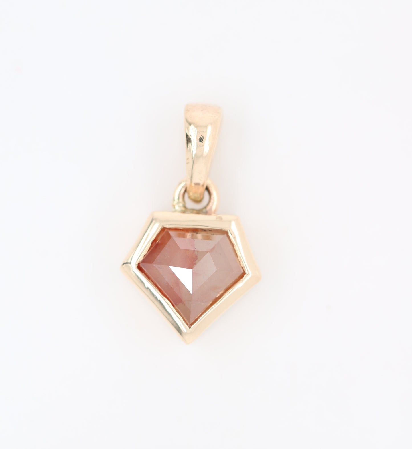 Copy of Green Aquamarine Oval Stone Pendant With 10K Yellow Gold Pendant Gift For Her - JayKrishna Diamond